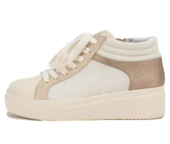 Hot Yellow Box Women's Espaloma High Top Fashion Sneakers