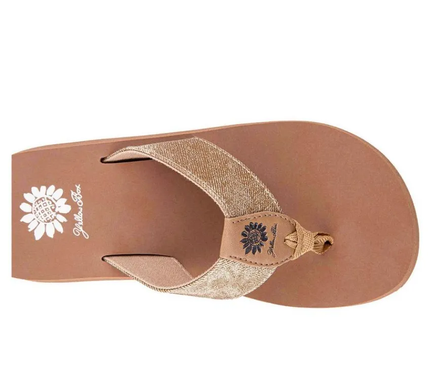 Hot Yellow Box Women's Fremont Flip-Flops