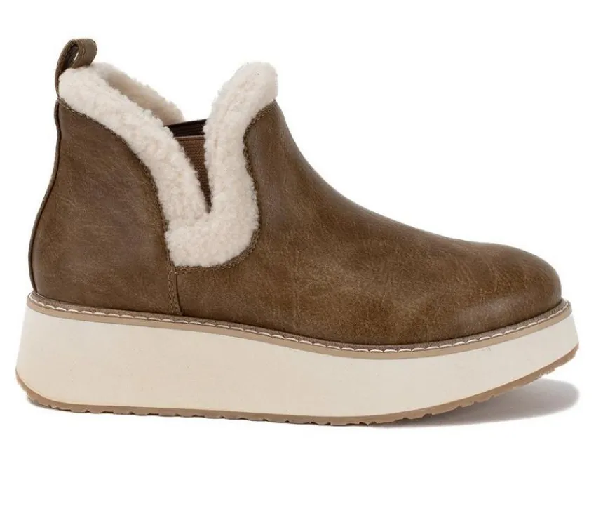 Hot Yellow Box Women's Korena Booties