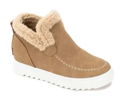 Clearance Yellow Box Women's Moritz Shearling Wedge Boots