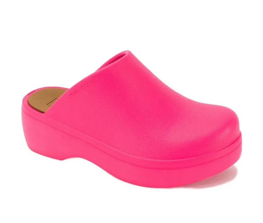 Sale Yellow Box Women's Zippy Platform Clogs