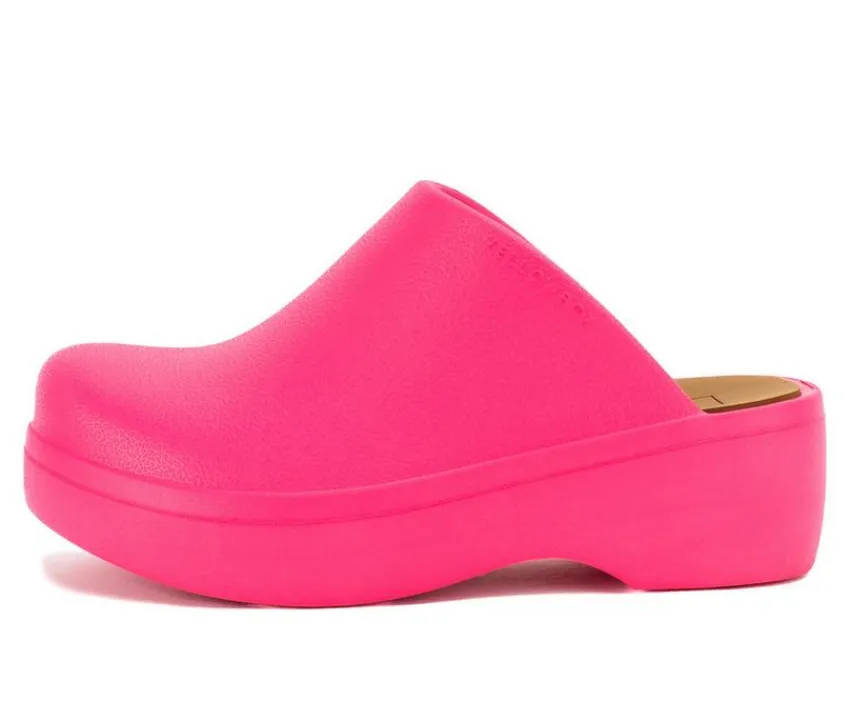 Sale Yellow Box Women's Zippy Platform Clogs