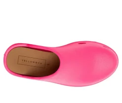 Sale Yellow Box Women's Zippy Platform Clogs