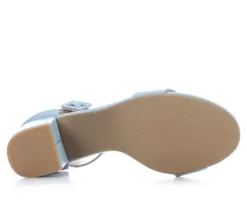 Y-Not Women's Cake Heeled Sandals