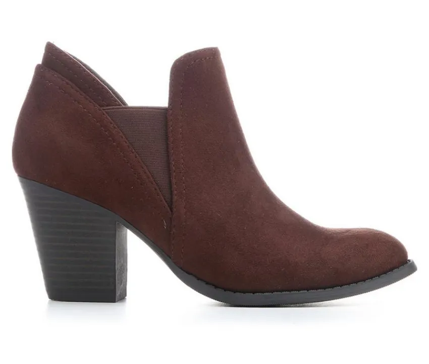 Clearance Y-Not Women's Deluxe Heeled Booties