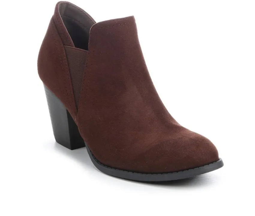 Clearance Y-Not Women's Deluxe Heeled Booties