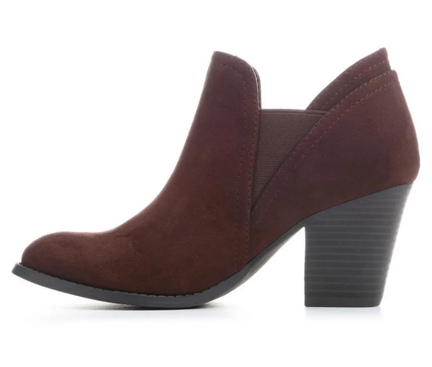 Clearance Y-Not Women's Deluxe Heeled Booties