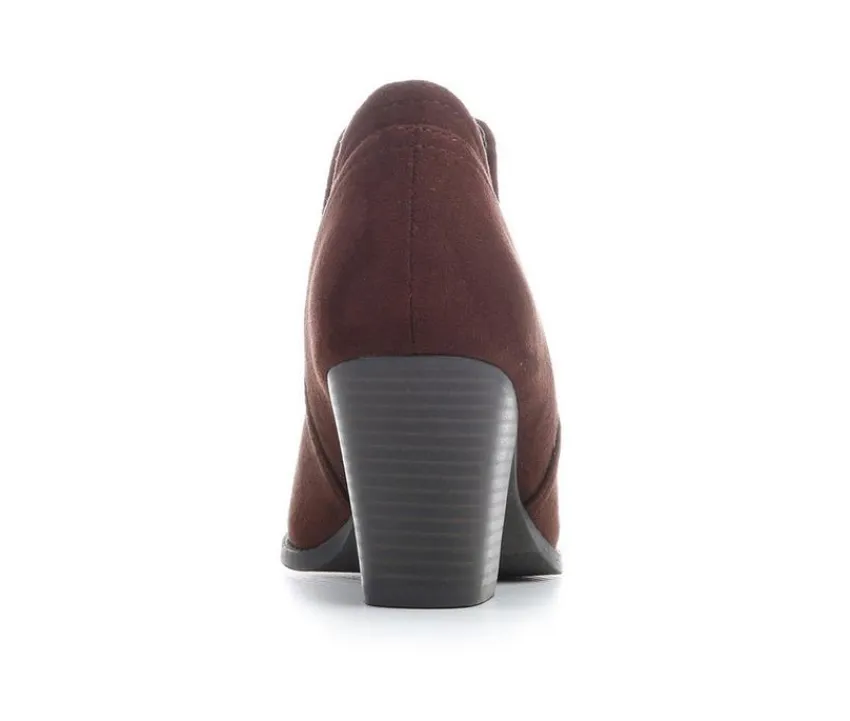 Clearance Y-Not Women's Deluxe Heeled Booties