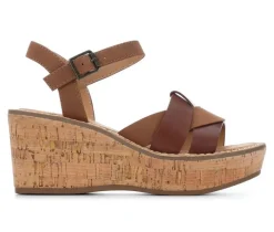 Sale Y-Not Women's Korinne Wedge Heels