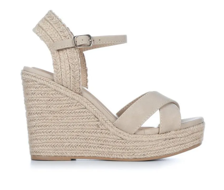 Best Y-Not Women's Lorita Wedge Sandals