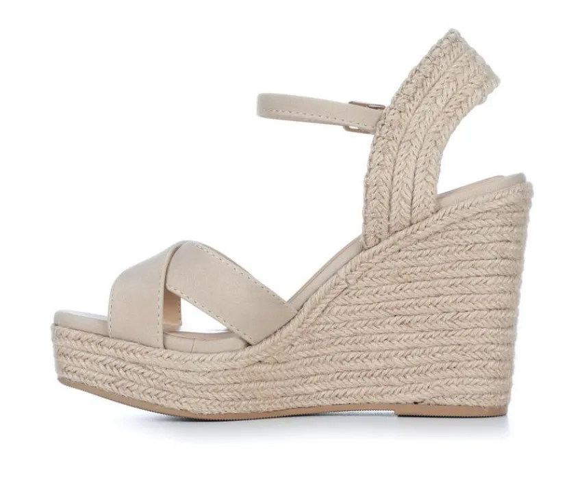 Best Y-Not Women's Lorita Wedge Sandals