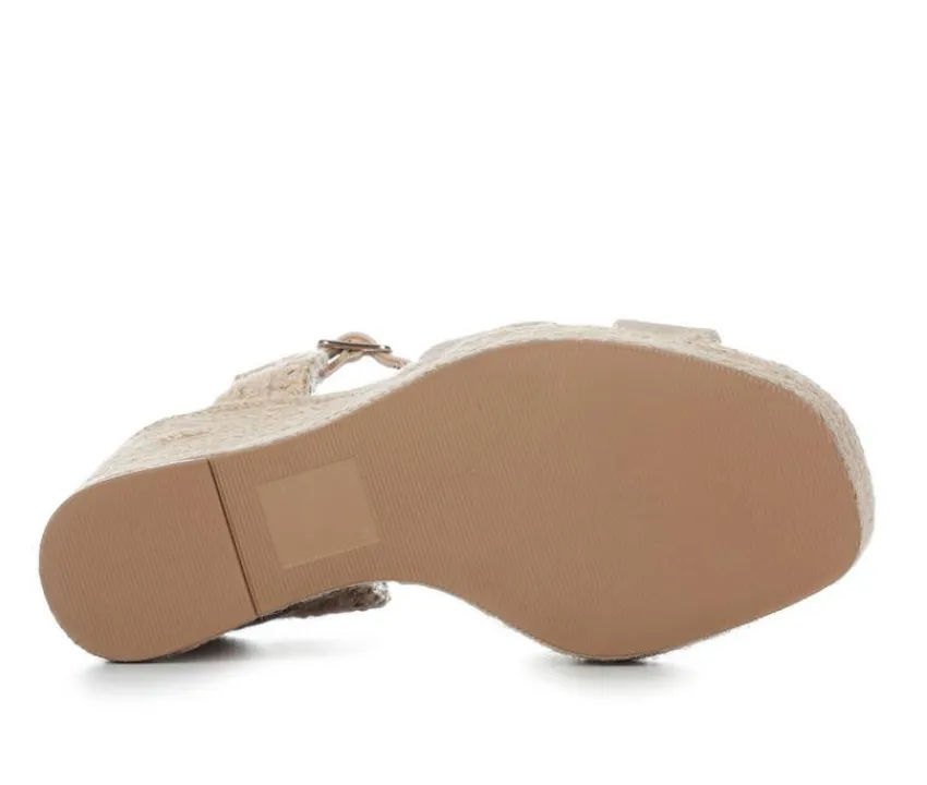 Best Y-Not Women's Lorita Wedge Sandals